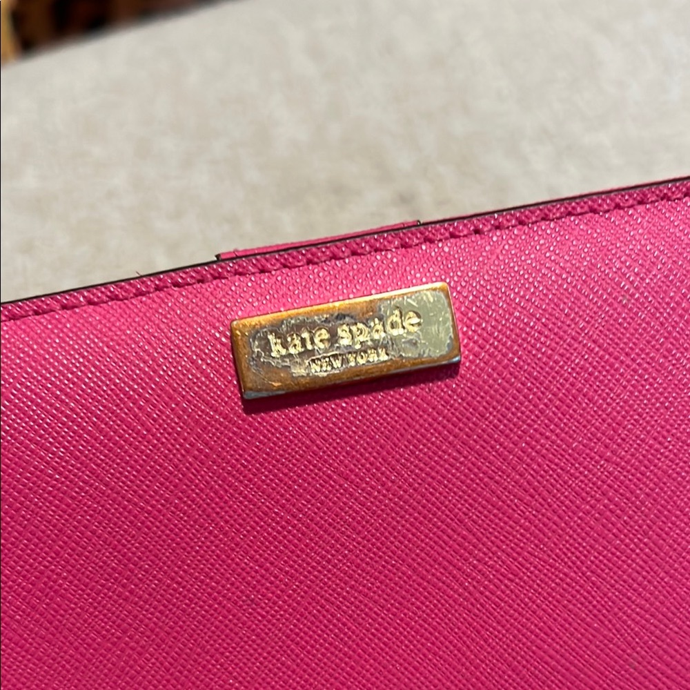 Kate Spade Vibrant Pink Wallet - Picture 8 of 8